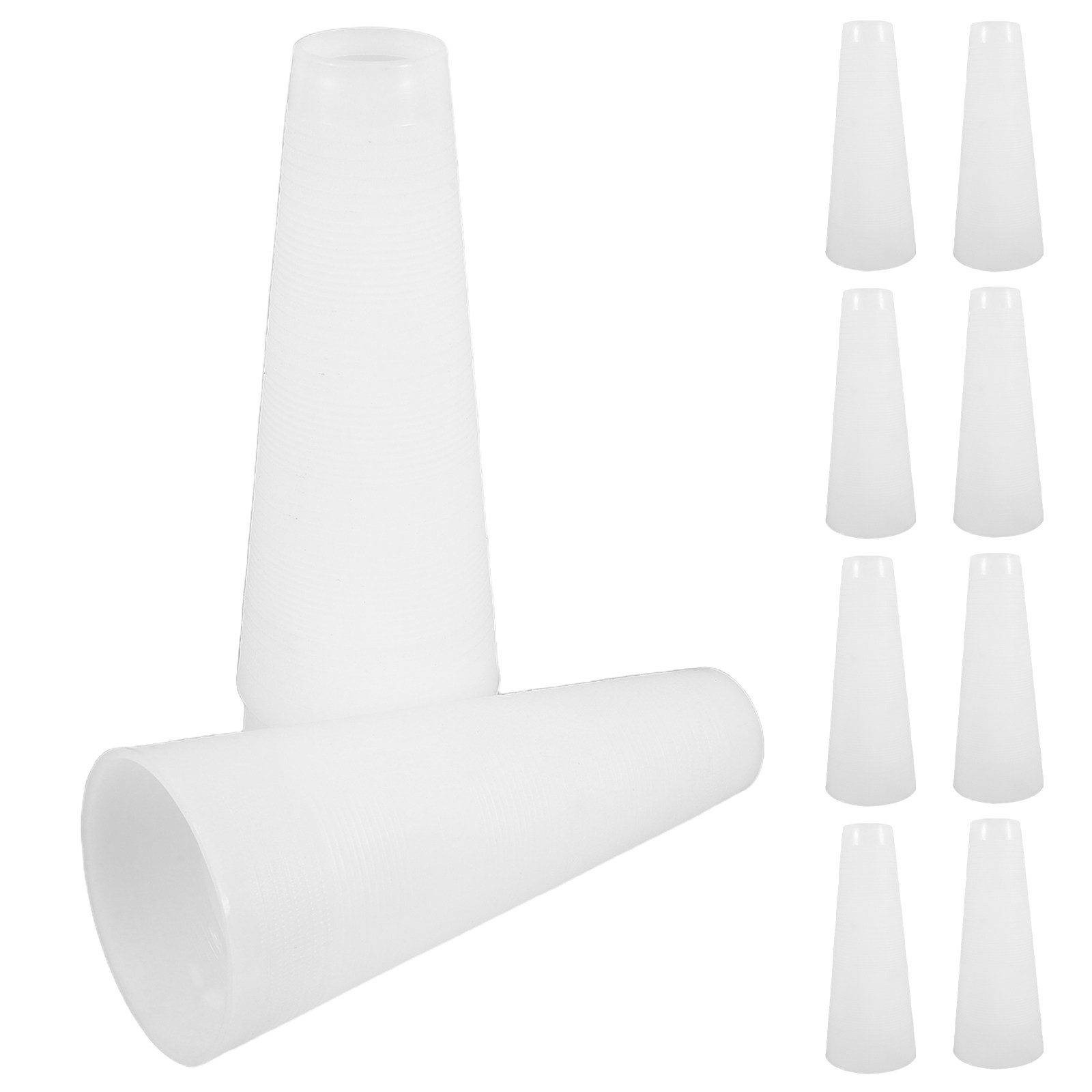 Embroidery Knit - 10Pcs Plastic Yarn Cones Cone Bobbins