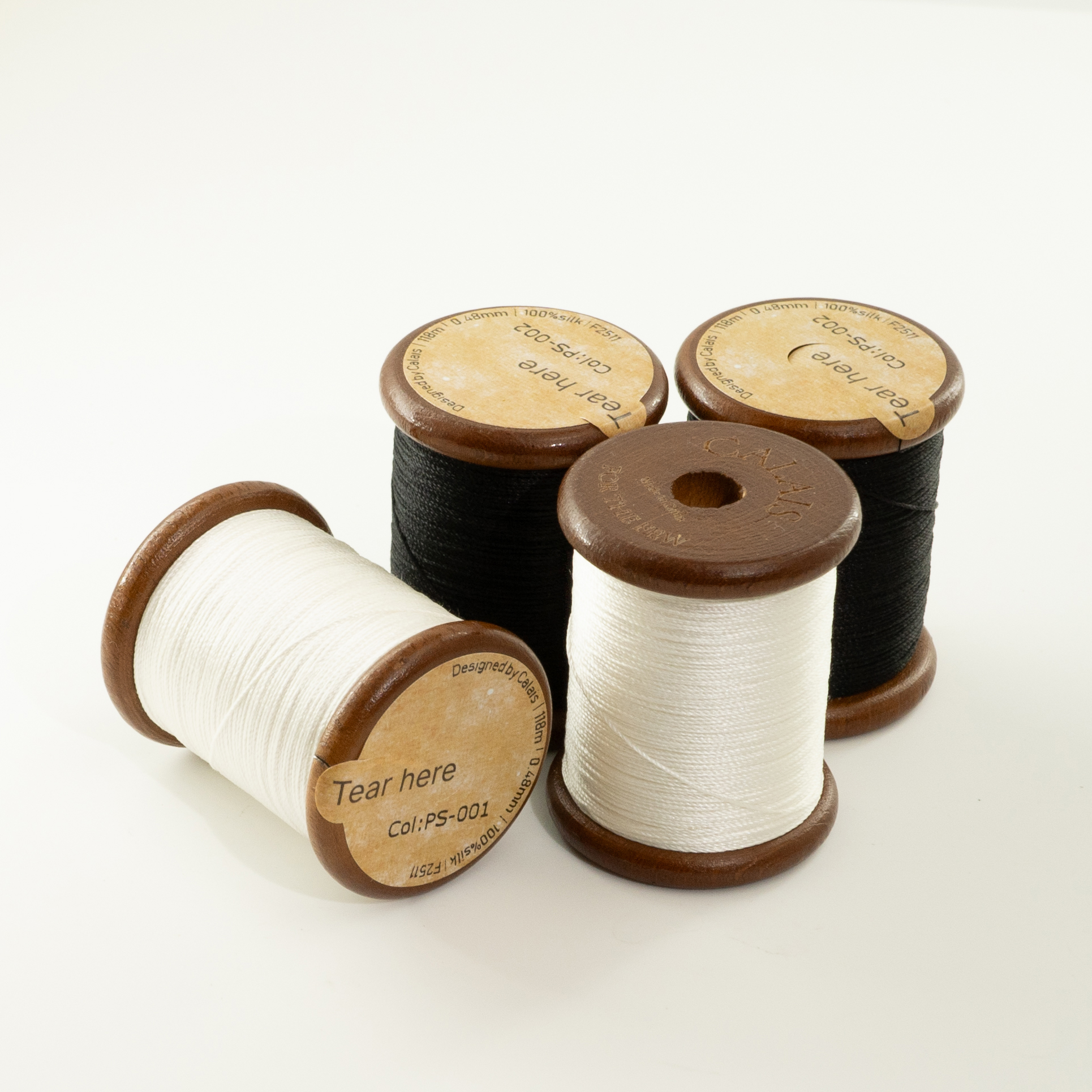Embroidery Yarns - Calais Luxe Pure Silk Thread 0.48mm