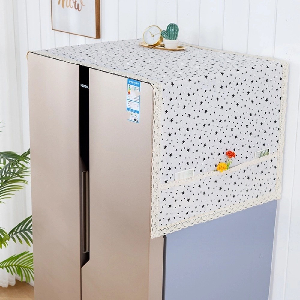 Embroidery Towel - New Towel Cloth Refrigerator Covers Hanging