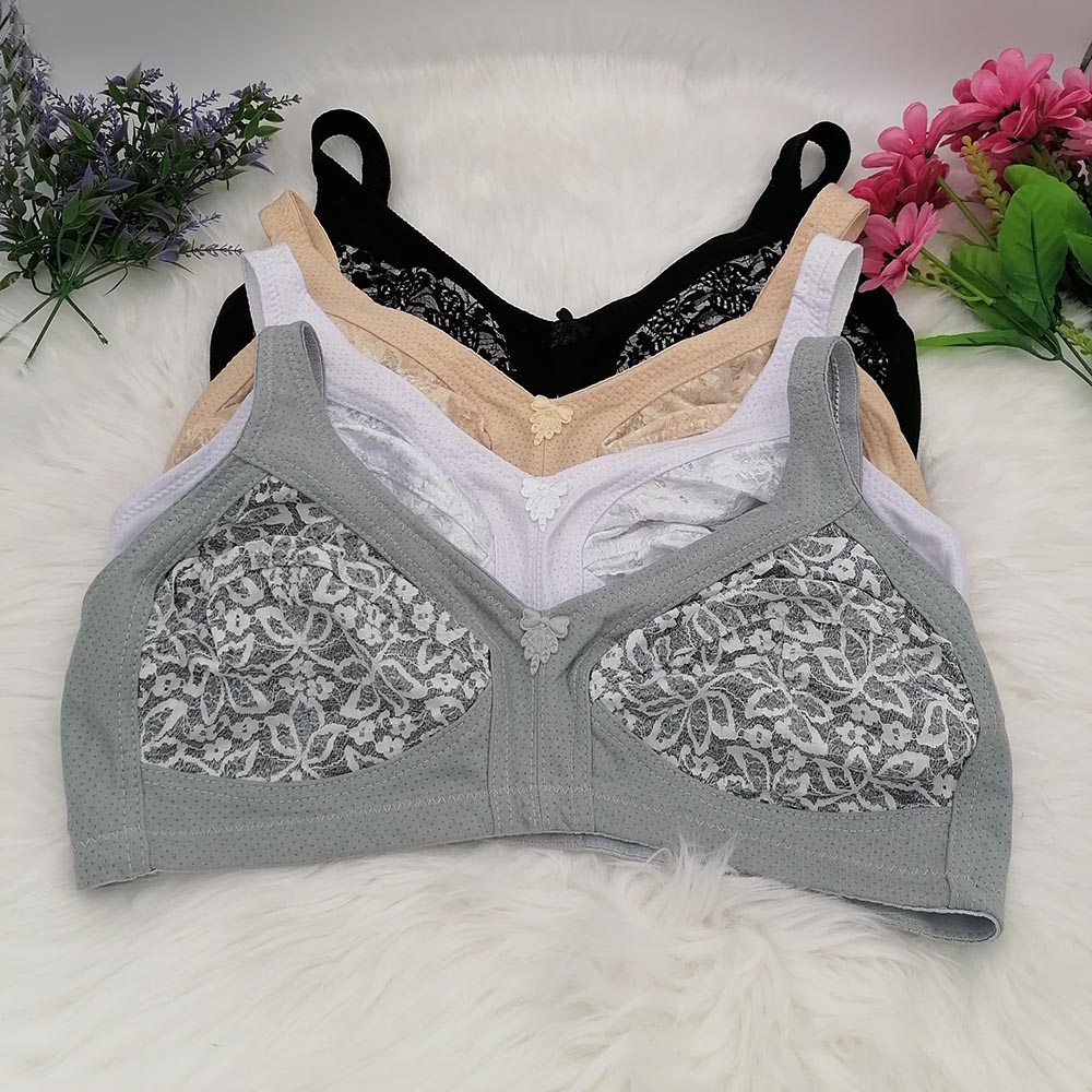 Women's Bra Large Cup C D E F  – обзор и цена Embroidery Underwear