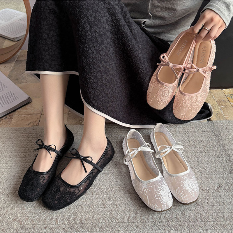 Women's Gentle Ballet Flat Sho – обзор и цена Embroidery Yes