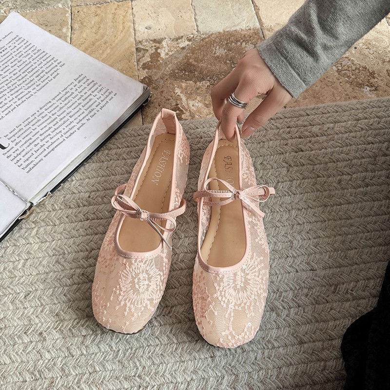 Women's Gentle Ballet Flat Sho – обзор и цена Embroidery Yes