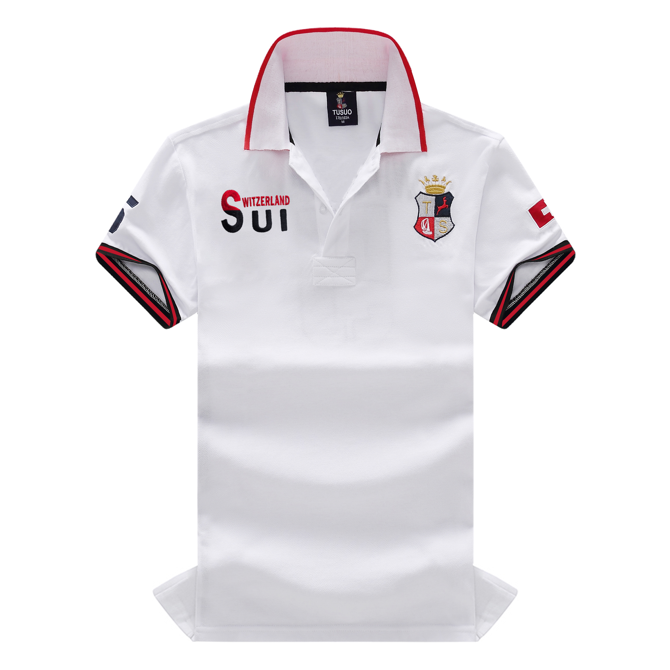 Men's Polo Shirt Classic Switz – обзор и цена Embroidery Men Shirt