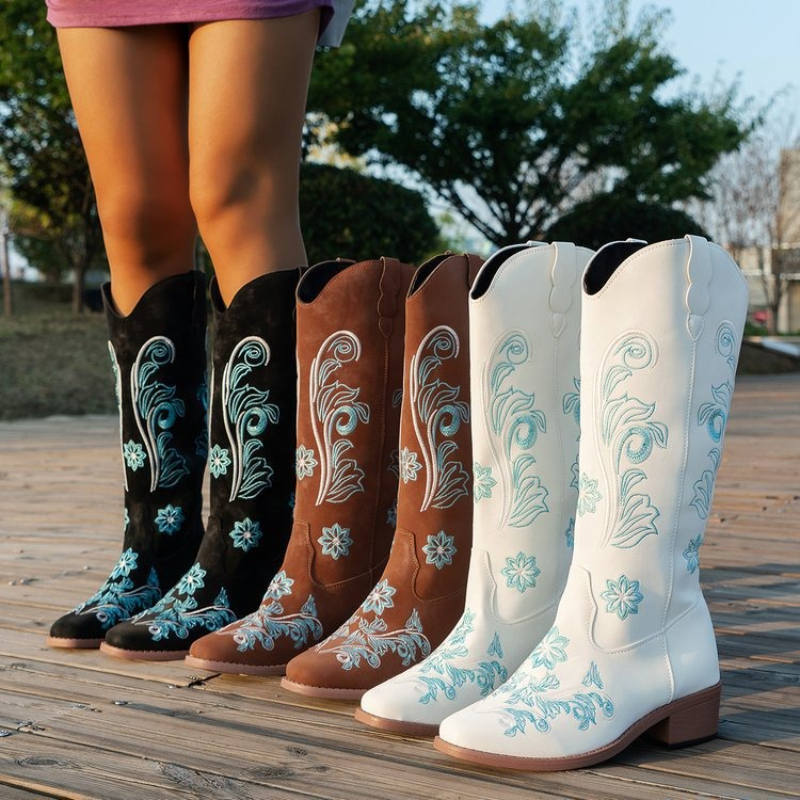 Retro Women Boot Fashion Women – обзор и цена Embroidery Youtube