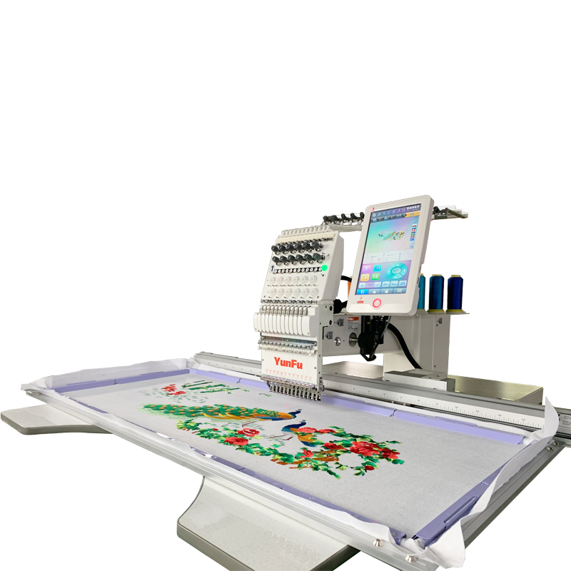 YUNFU Embroidery Machine Price – обзор и цена Embroidery Hat Machine