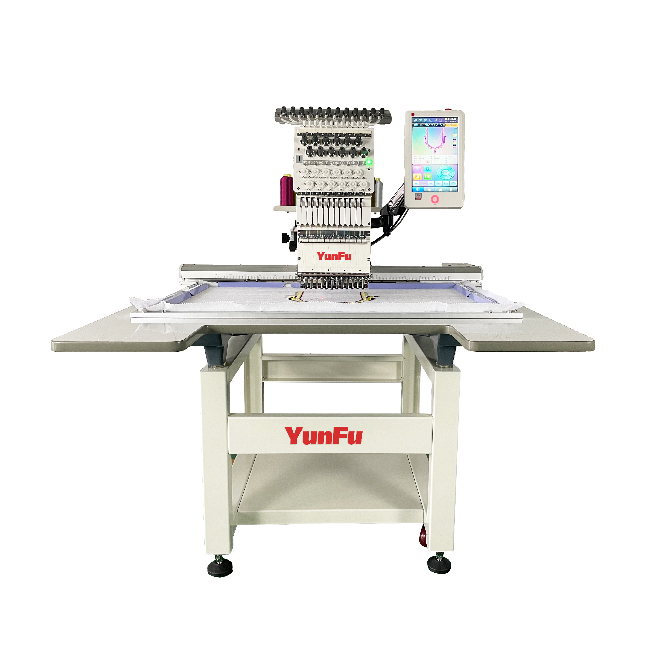 YUNFU Embroidery Machine Price – обзор и цена Embroidery Hat Machine
