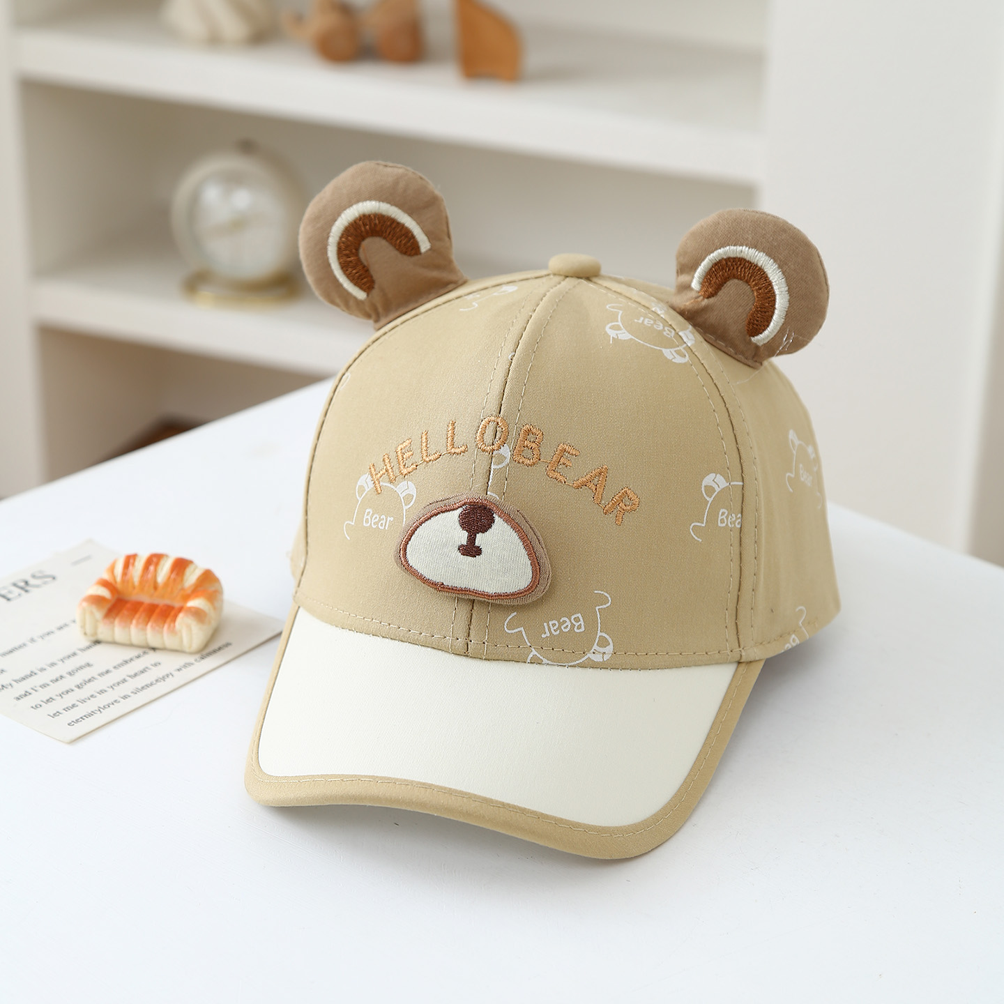 Cartoon embroidered bear child – обзор и цена Embroidery Hat Machine