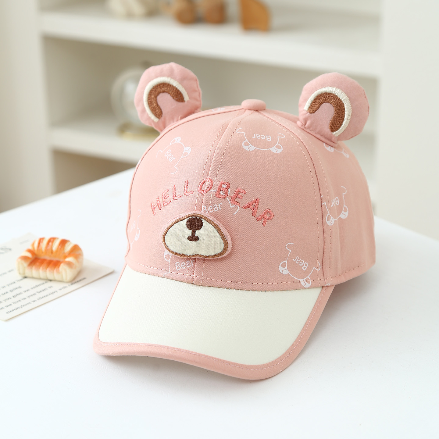 Cartoon embroidered bear child – обзор и цена Embroidery Hat Machine
