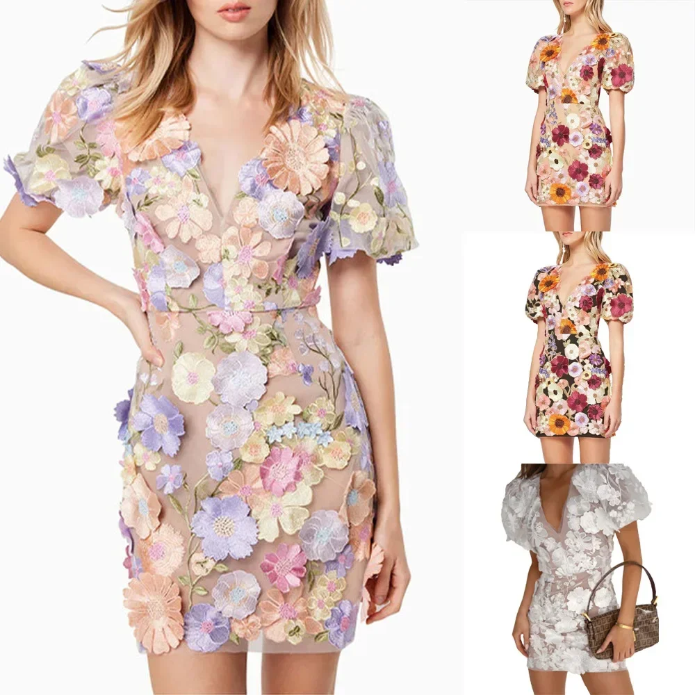 Sexy Embroidered V-neck Flower – обзор и цена Embroidery Zara