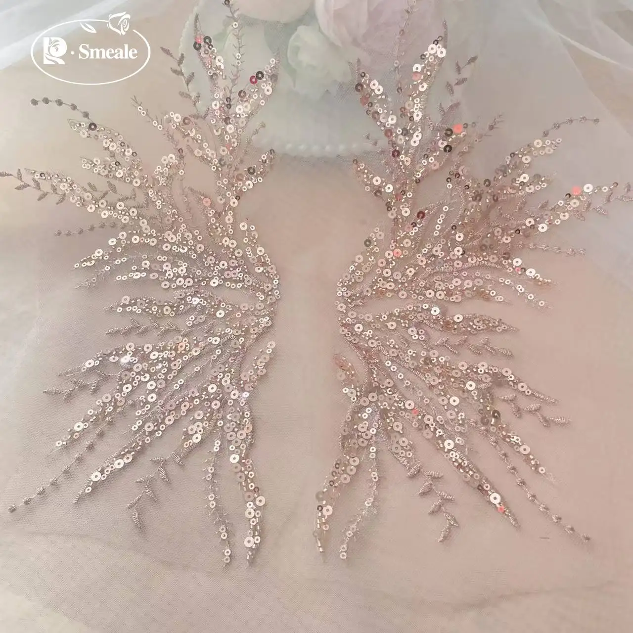 5Pair-2Pair.Rose Gold Sequin T – обзор и цена Embroidery Youtube