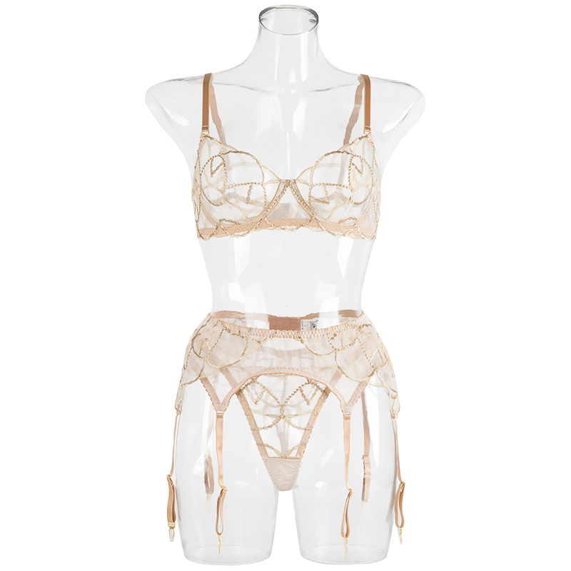 Sexy Lingerie Pack Women Women – обзор и цена Embroidery Underwear