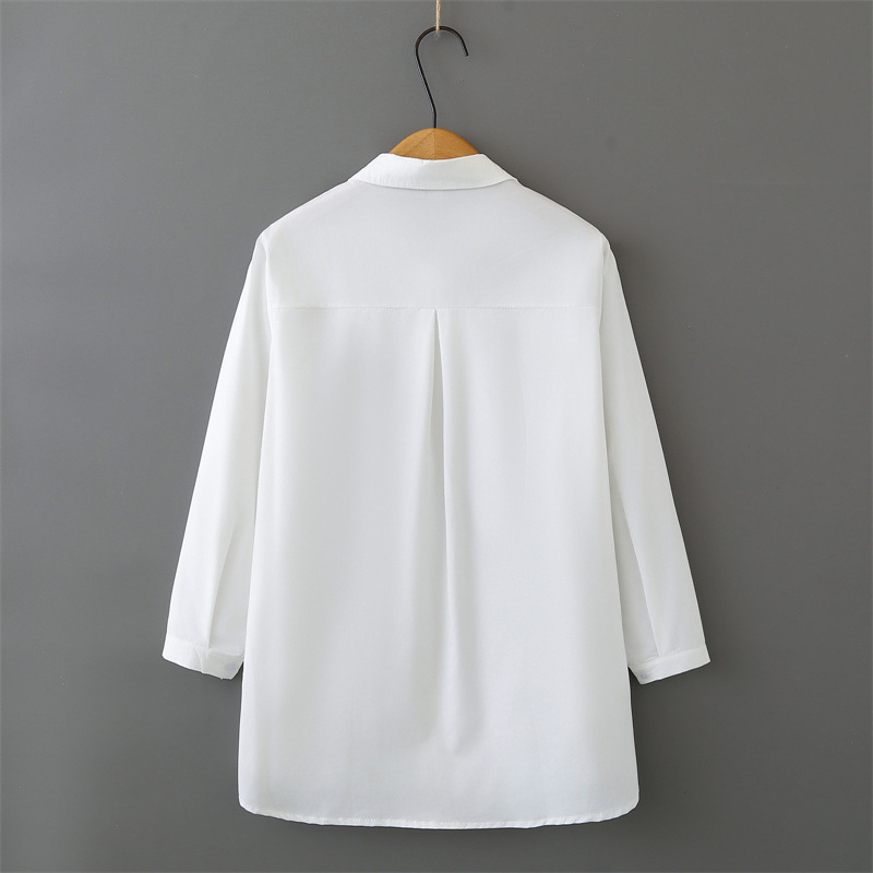 Women Plus Size Long Sleeve Co – обзор и цена Embroidery Shirt