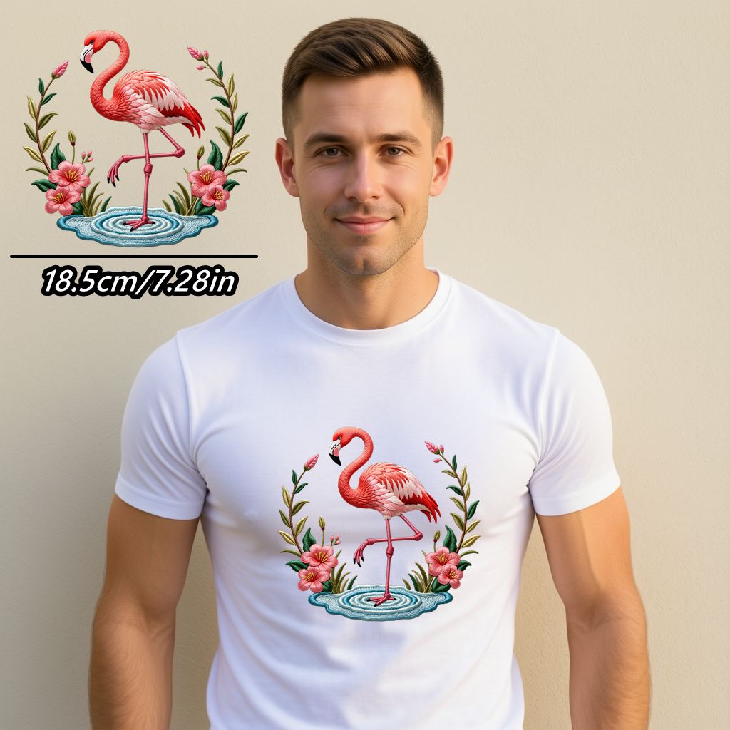1 Piece of Bird Pattern Clothi – обзор и цена Embroidery Shirt