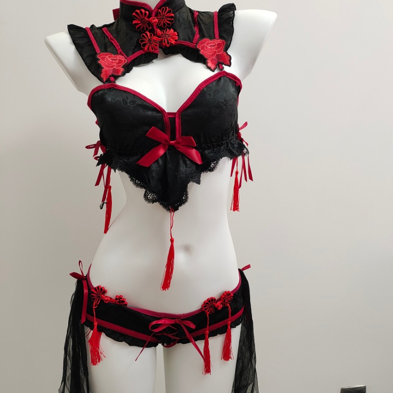 Gothic Vintage Cheongsam Linge – обзор и цена Embroidery Underwear