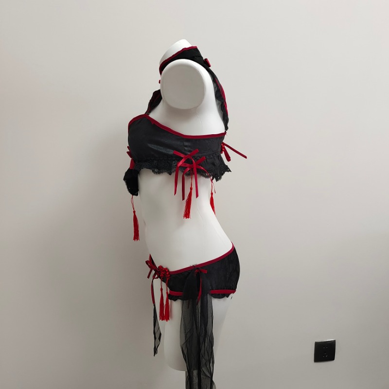 Gothic Vintage Cheongsam Linge – обзор и цена Embroidery Underwear