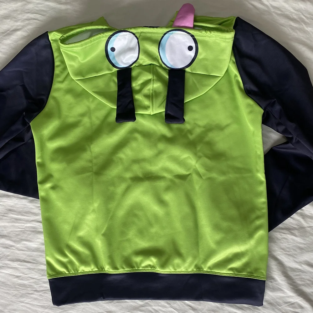 Anime Invader Cosplay Costume  – обзор и цена Embroidery Zip Up Hoodie