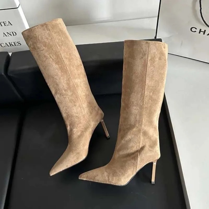 Luxury Women Long Boots Fashio – обзор и цена Embroidery Yes