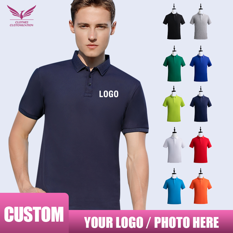 Personality Customization polo – обзор и цена Embroidery Men Shirt