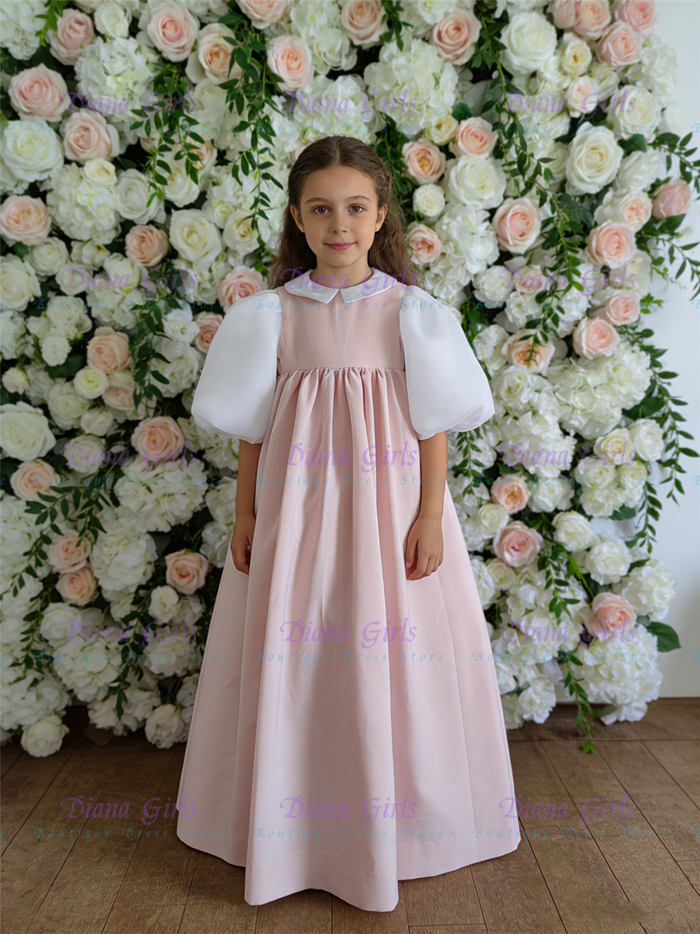 Quality Lovely Flower Girl Dre – обзор и цена Embroidery Design Love