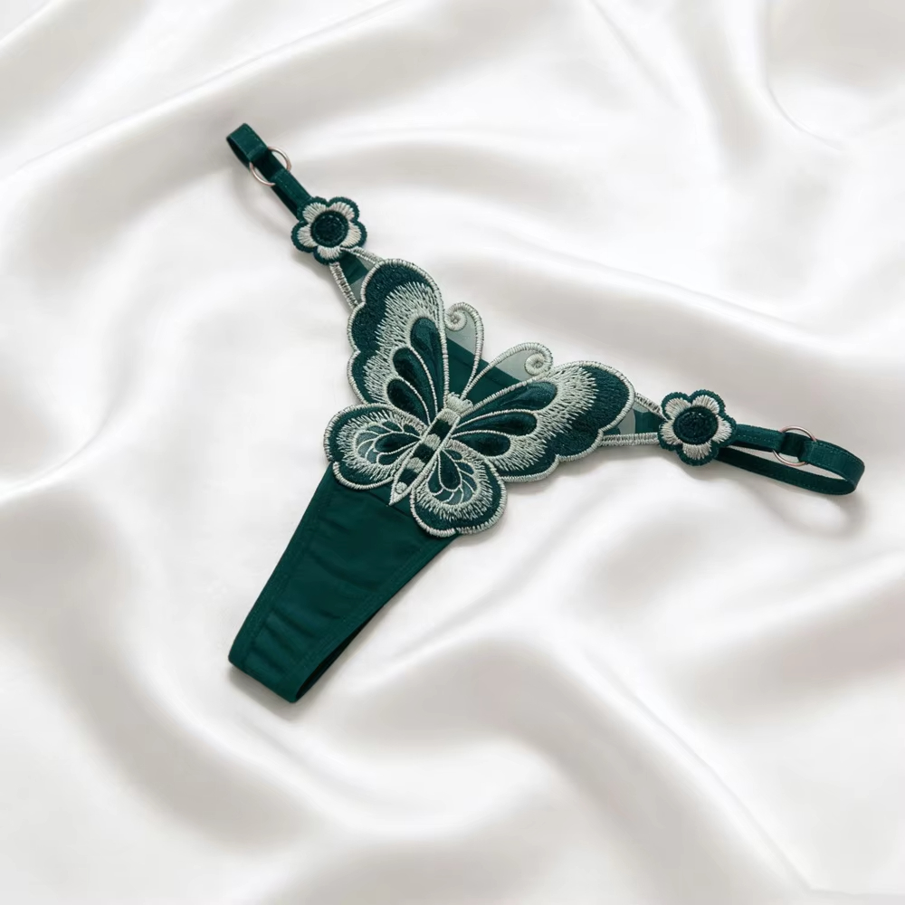 Women's Thong Fashion Sexy Lac – обзор и цена Embroidery Origin