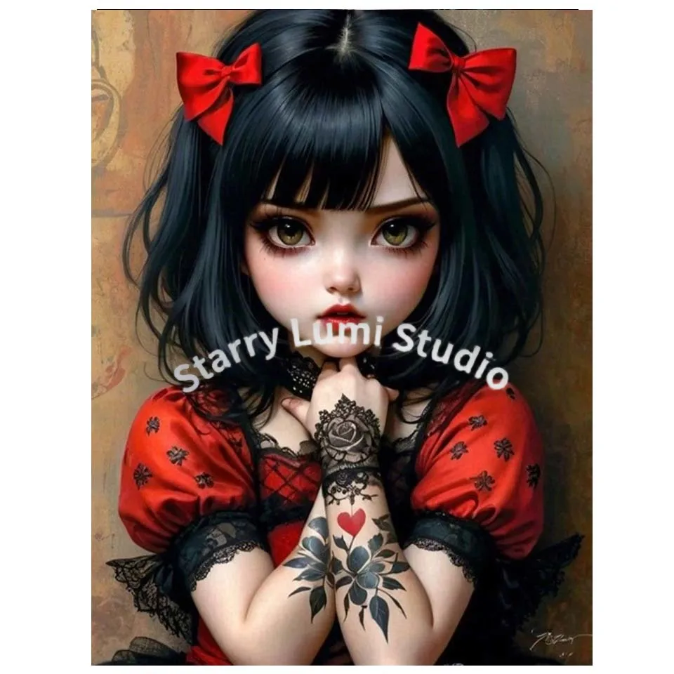 5D Diamond Painting Kit Gothic – обзор и цена Embroidery Gothic