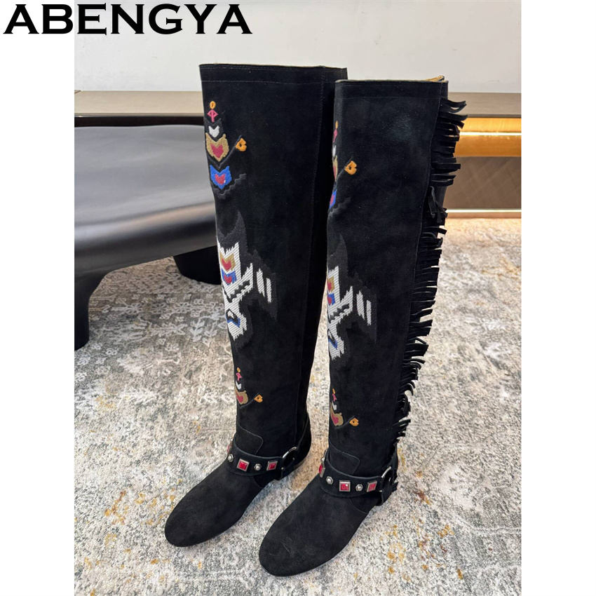 ABENGYA 2026 Winter New Knee H – обзор и цена Embroidery Yes