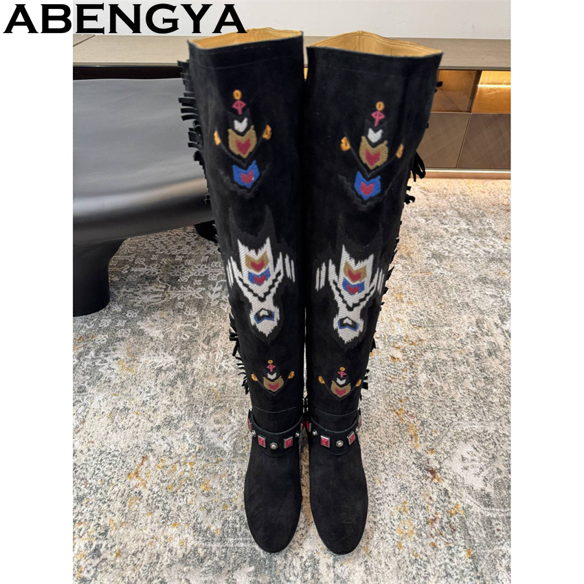 ABENGYA 2026 Winter New Knee H – обзор и цена Embroidery Yes