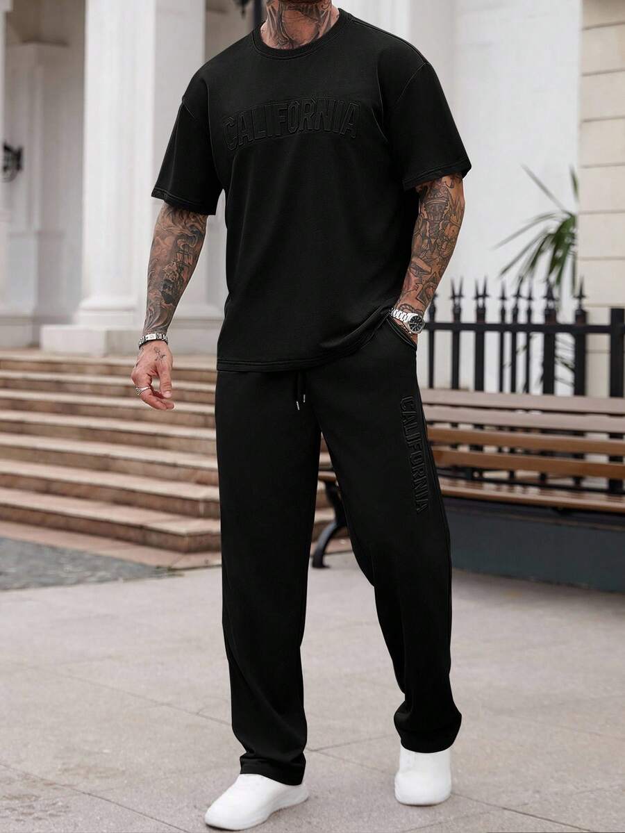Mens Casual Solid Color Letter – обзор и цена Embroidery Men Shirt