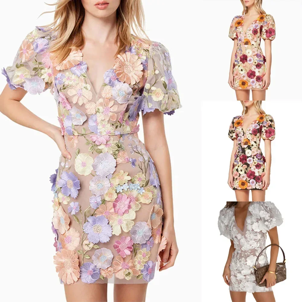 Sexy Embroidered V-neck Flower – обзор и цена Embroidery Zara