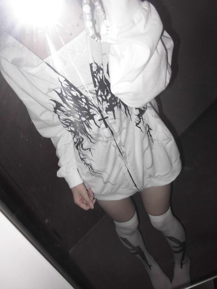 Subculture Y2k Japanese Hooded – обзор и цена Embroidery Zip Up Hoodie