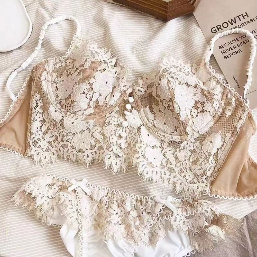 Flower Embroidery Lace Wireles – обзор и цена Embroidery Underwear
