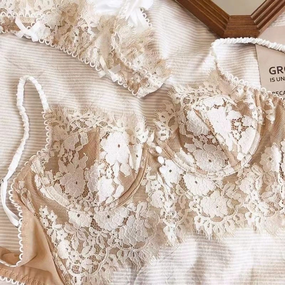 Flower Embroidery Lace Wireles – обзор и цена Embroidery Underwear