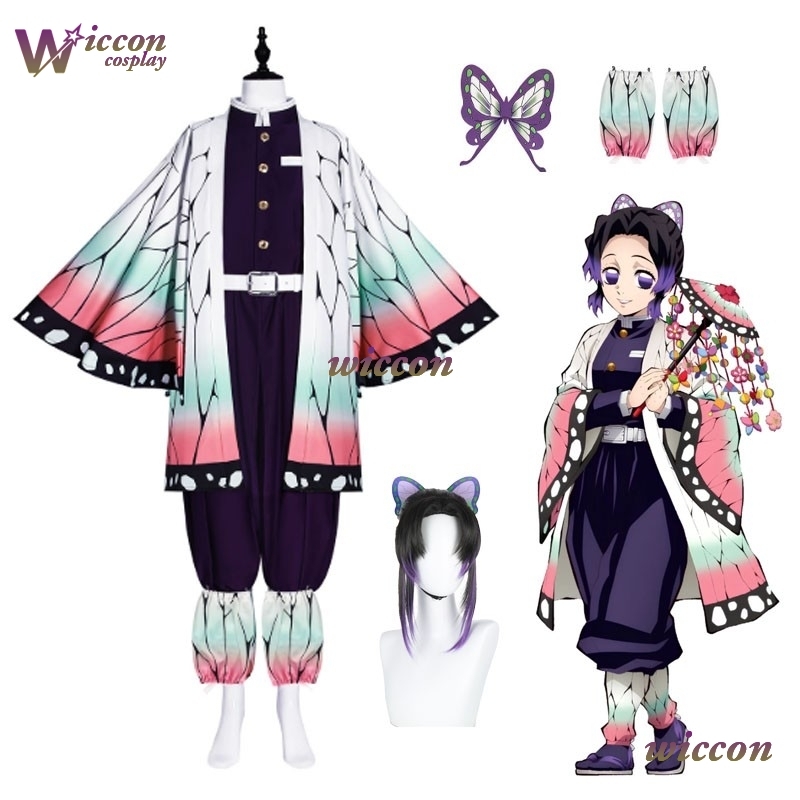 COSC Anime Kochou Shinobu Cosp – обзор и цена Embroidery Knit