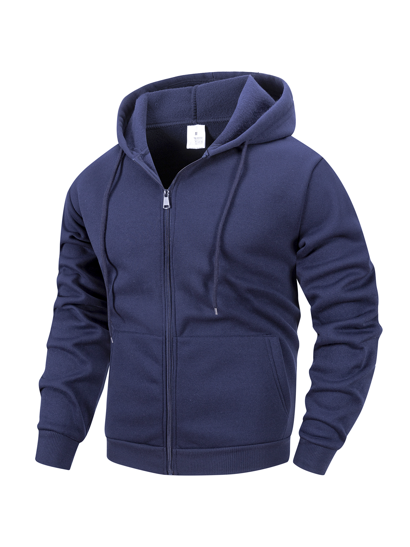 Men's Zip Hoodie Jacket Hooded – обзор и цена Embroidery Zip Up Hoodie
