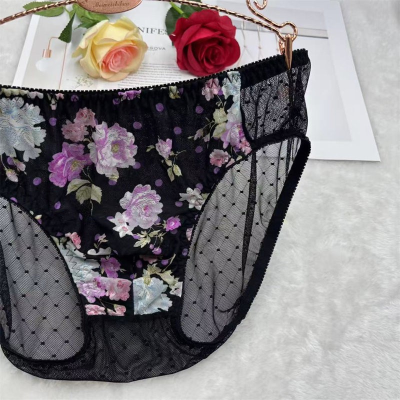 Man's Flower Embroidery Sexy P – обзор и цена Embroidery Underwear