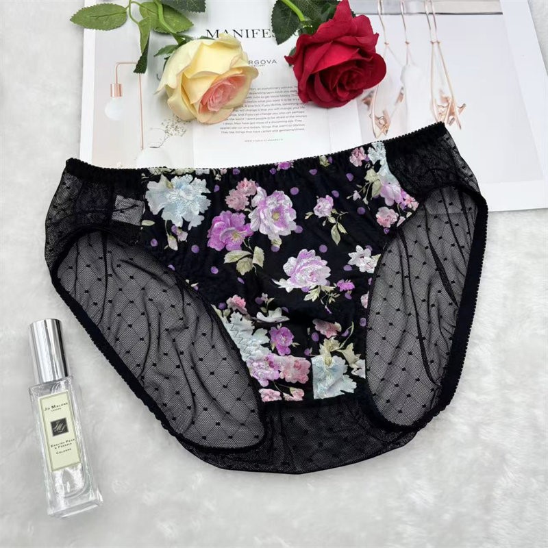 Man's Flower Embroidery Sexy P – обзор и цена Embroidery Underwear
