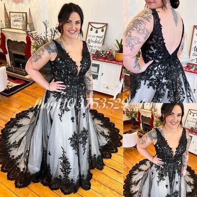 Gothic V Neck Wedding Dresses  – обзор и цена Embroidery Gothic
