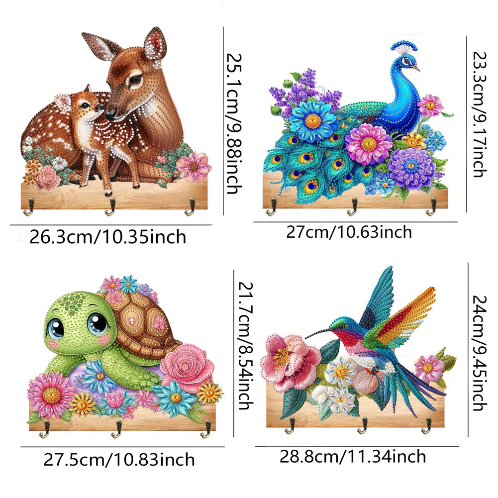 1pc/set of DIY animal diamond  – обзор и цена Embroidery Towel