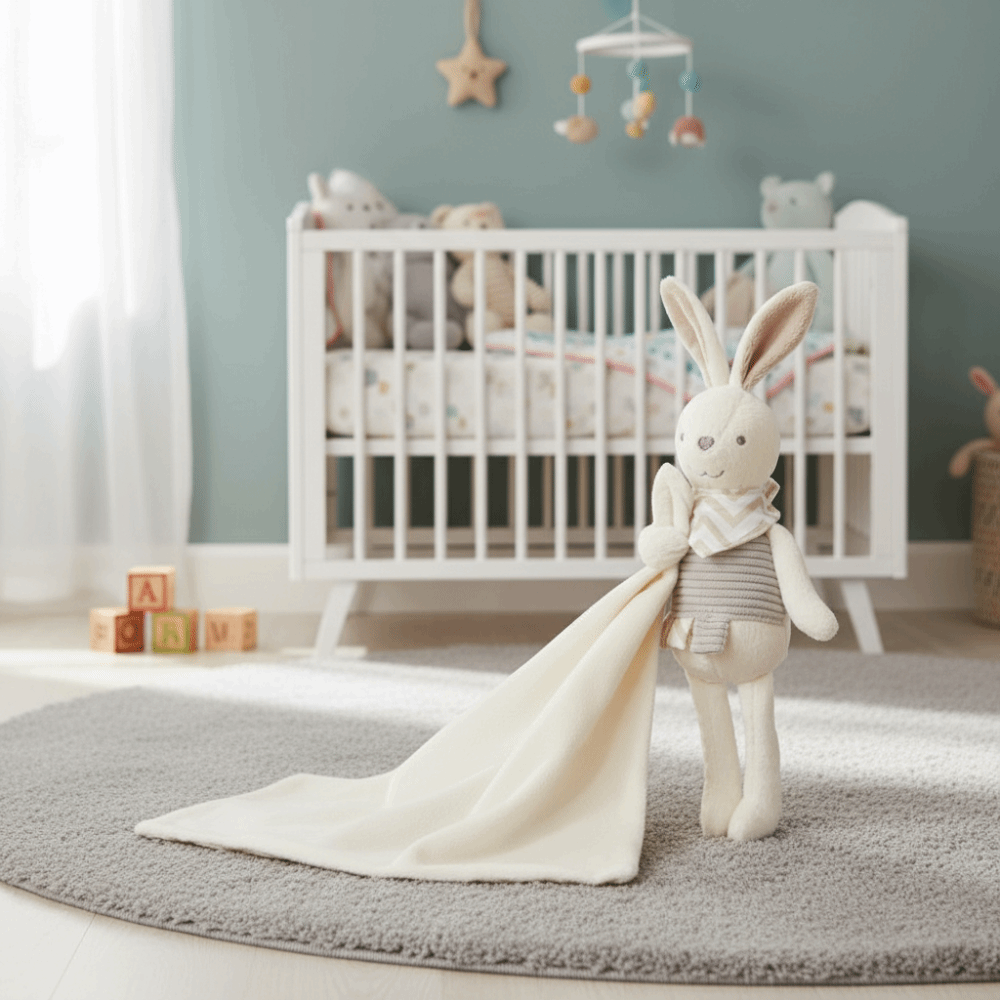 Square Shape Baby Rabbit Comfo – обзор и цена Embroidery Towel
