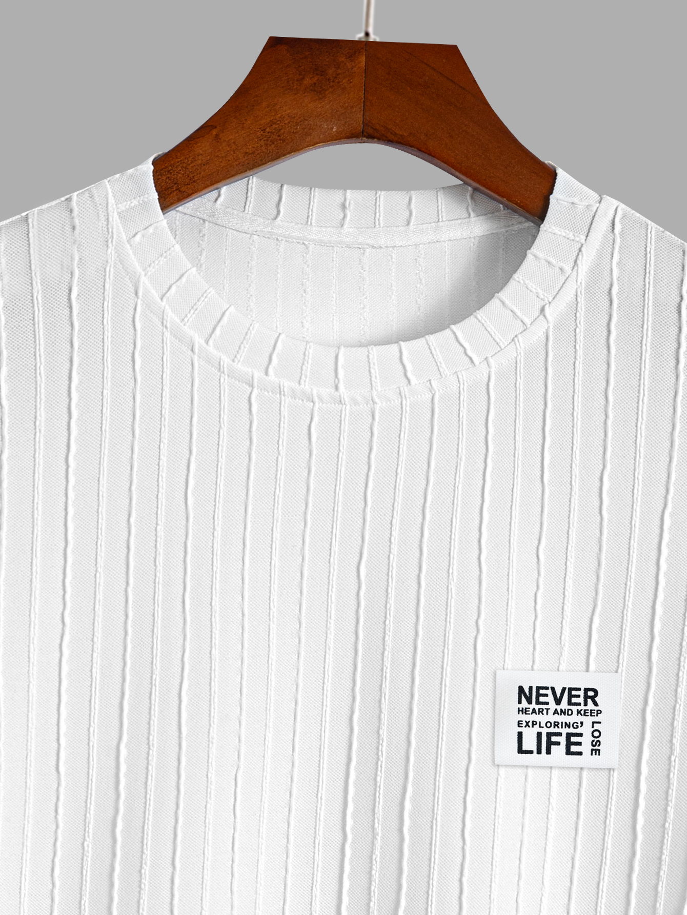 Men's Textured “Never Lose You – обзор и цена Embroidery Men Shirt