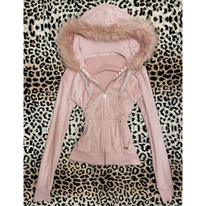 Hoodie Coat Women Punk Hooded  – обзор и цена Embroidery Zip Up Hoodie