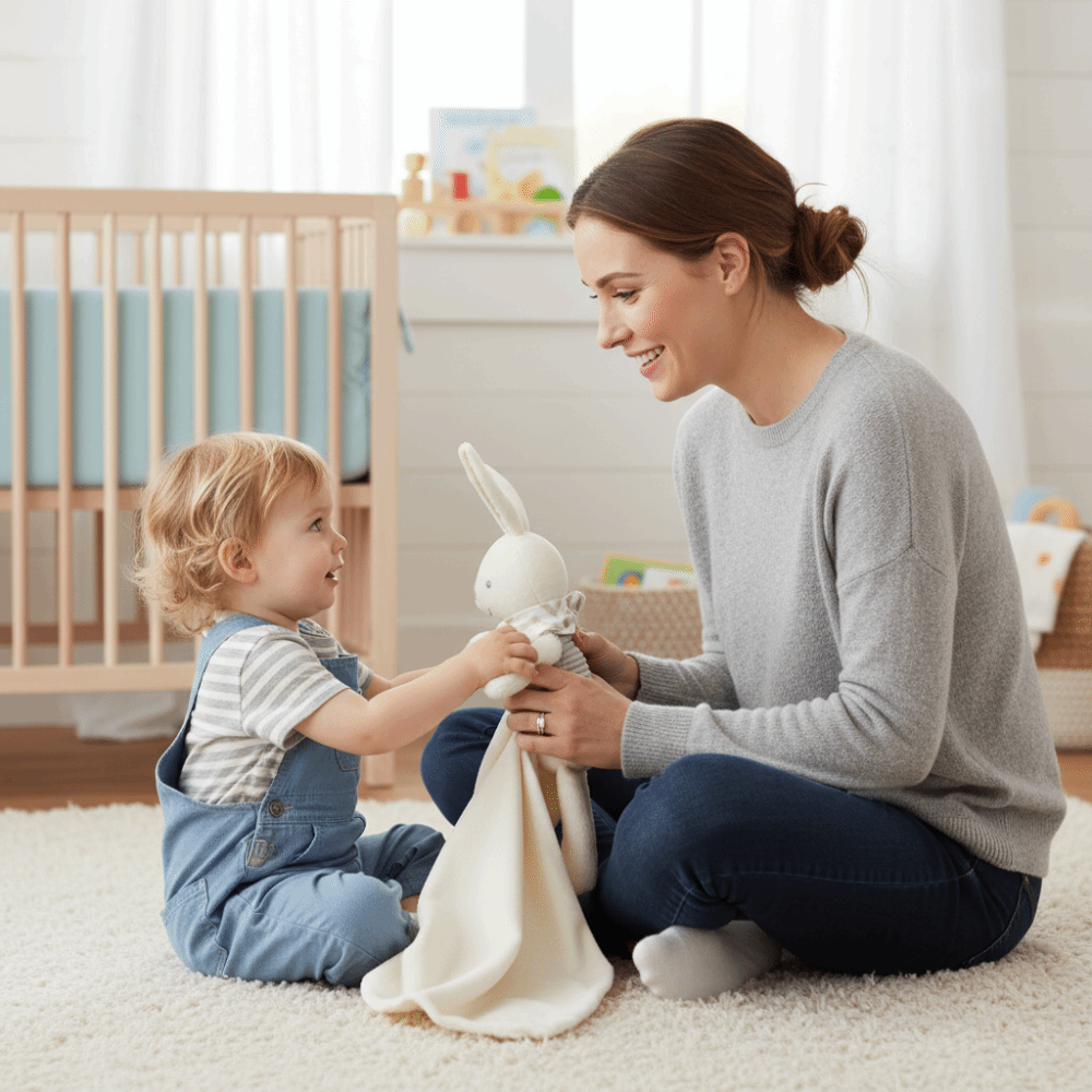 Square Shape Baby Rabbit Comfo – обзор и цена Embroidery Towel