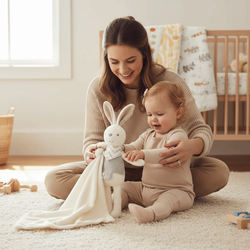 Square Shape Baby Rabbit Comfo – обзор и цена Embroidery Towel