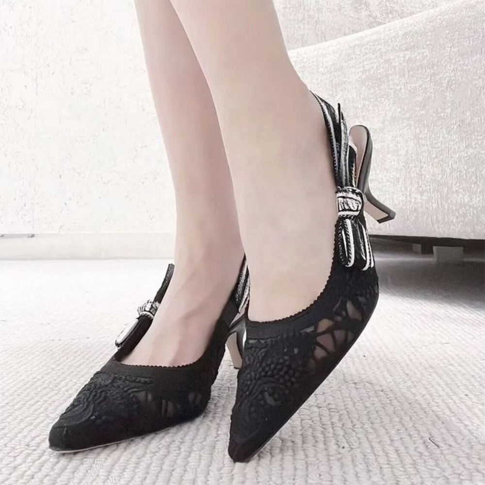 Genuine Leather High Heel Sand – обзор и цена Embroidery Yes