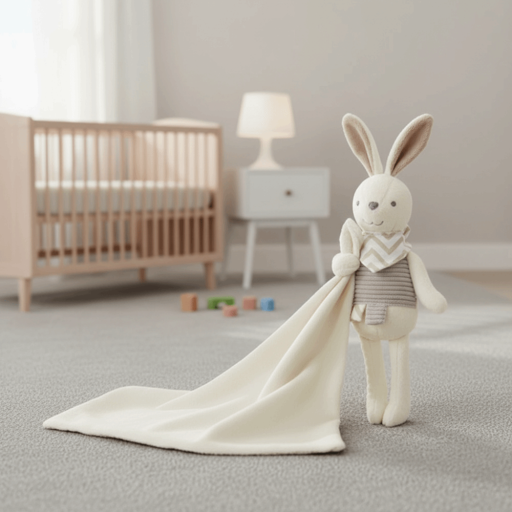 Square Shape Baby Rabbit Comfo – обзор и цена Embroidery Towel