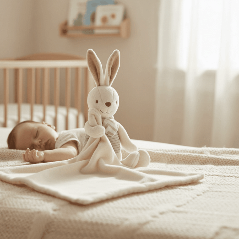 Square Shape Baby Rabbit Comfo – обзор и цена Embroidery Towel