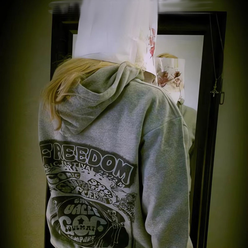 Zipped Hoodie Cry of Fear Simo – обзор и цена Embroidery Zip Up Hoodie