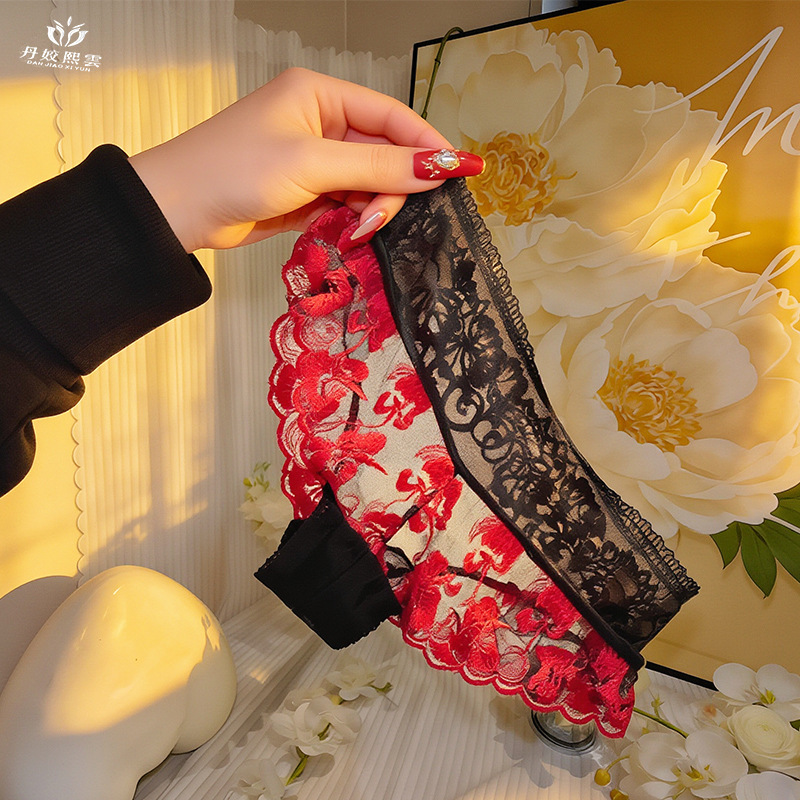 【1pcs】lingeries femme ultra ho – обзор и цена Embroidery Underwear