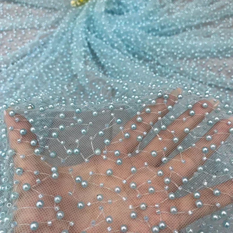 1yard Pearl Mesh Fabric Round  – обзор и цена Embroidery Youtube