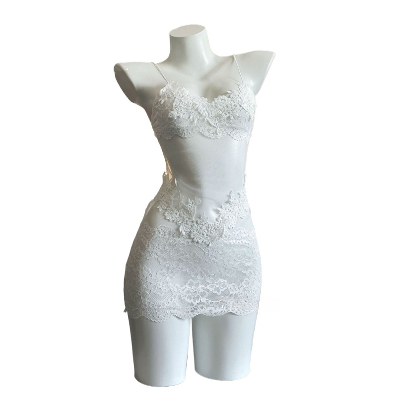 Sexy Lace Embroidery Strapless – обзор и цена Embroidery Underwear